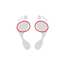 Szivacsos előtalpvédő 