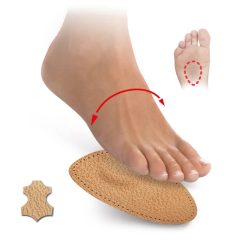 Harántpárnás bőr félbetét
