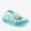 Coqui 6423 Lt.Mint/Turquoise Summer + Amulet