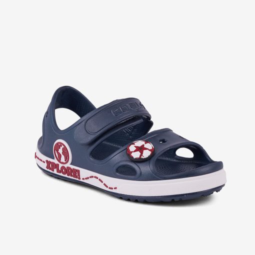 Coqui 8862 Navy/White Red + Amulet