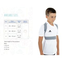 Háti ortézis merevítővel gyerekek részére