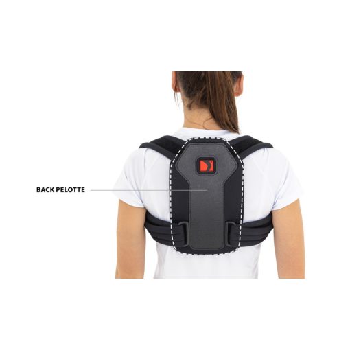 Tartásjavító heveder háti támasszal