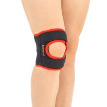 Térdortézis patella pozicionálóval oldalsó támasztással